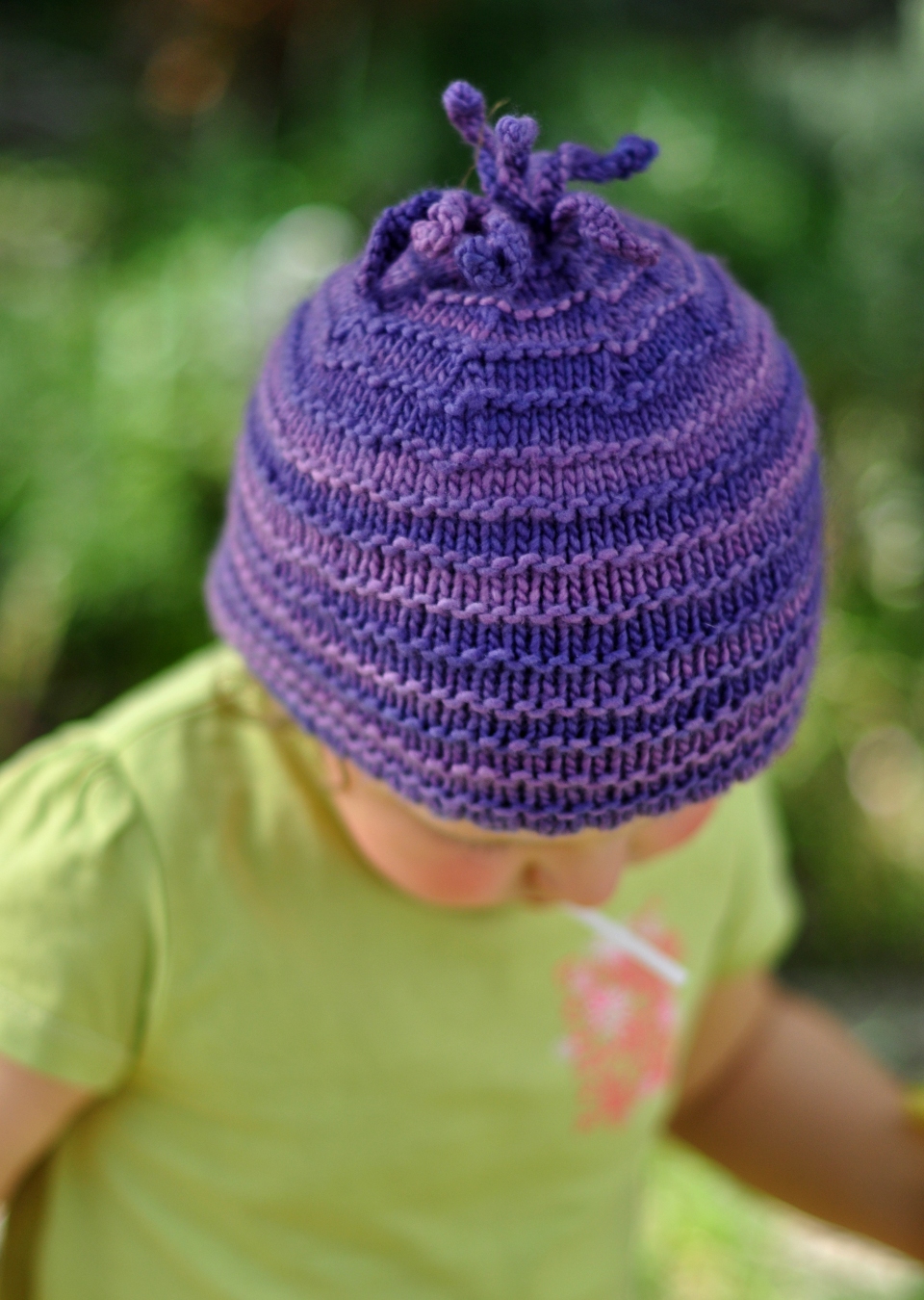 Pootle beanie Hat knitting pattern