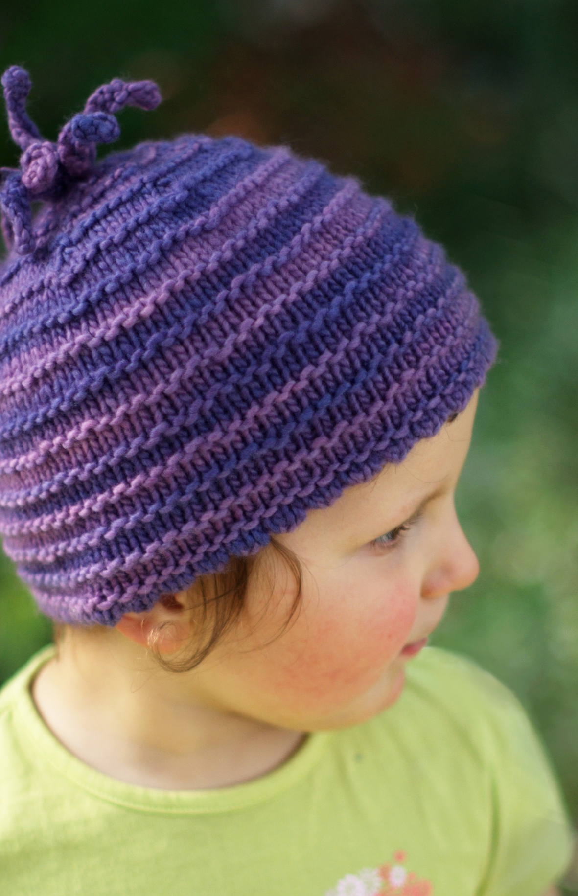 Pootle beanie Hat knitting pattern