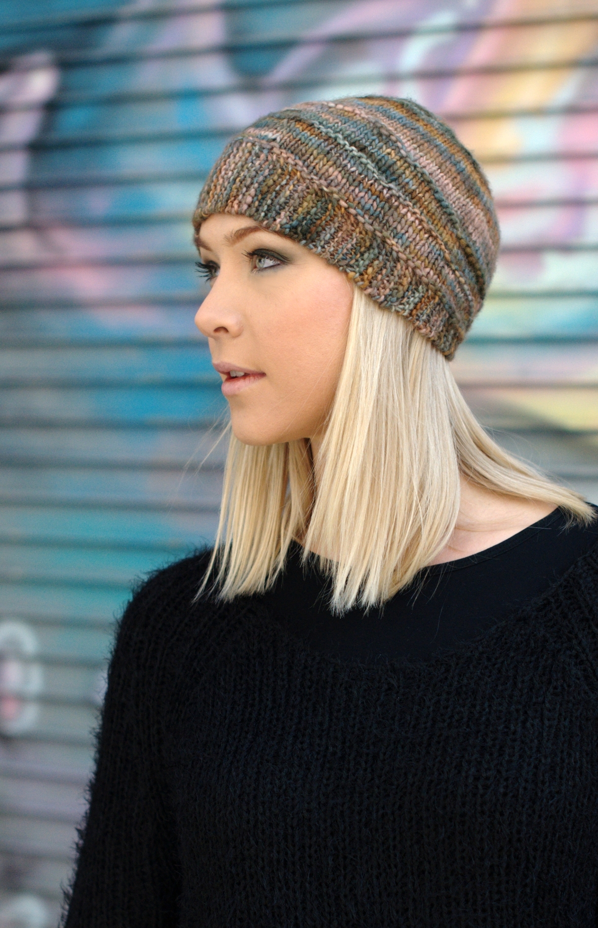 Quoin cloche Hat knitting pattern