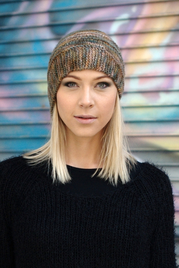 Quoin cloche Hat knitting pattern