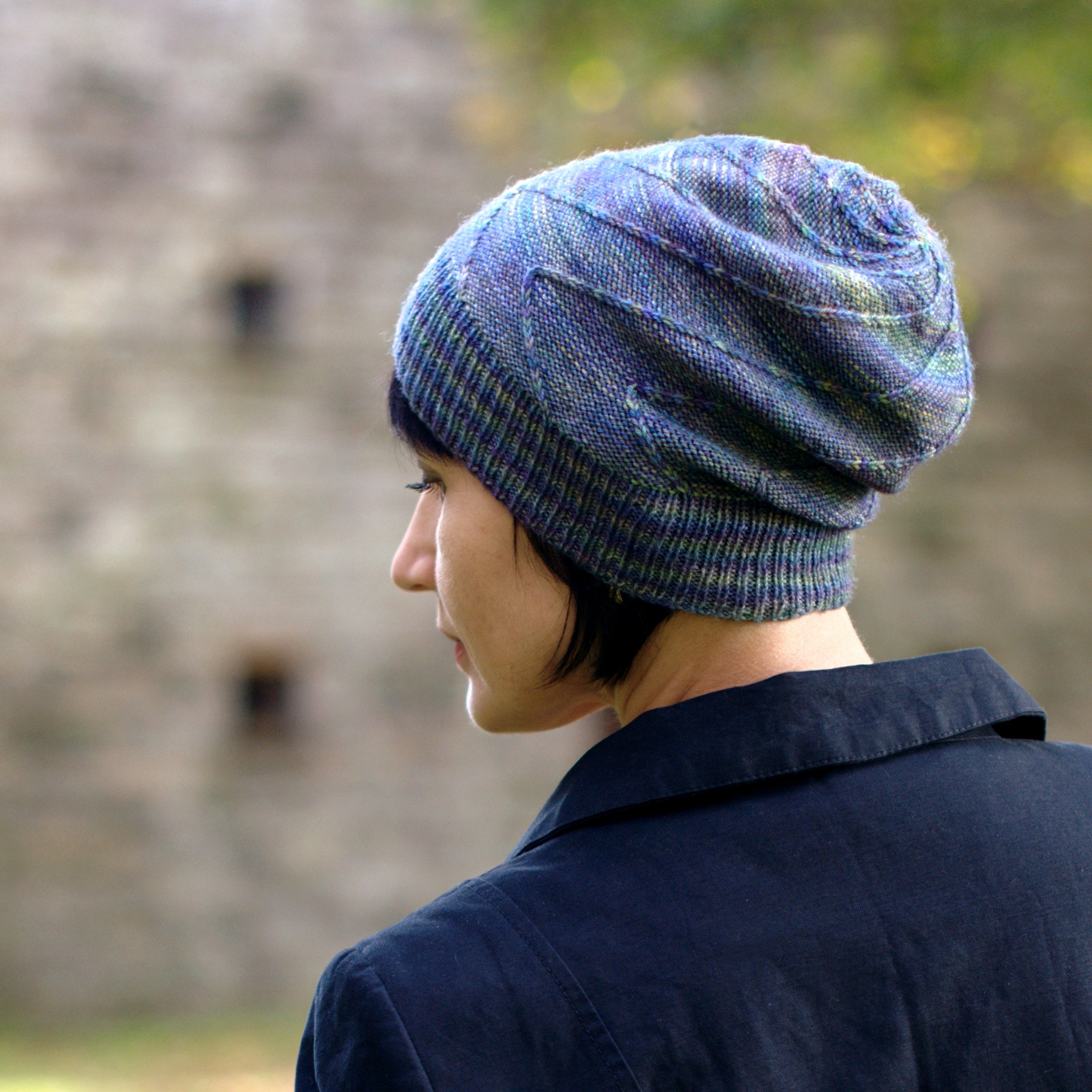 Rubbish Mojitos slouchy Hat knitting pattern