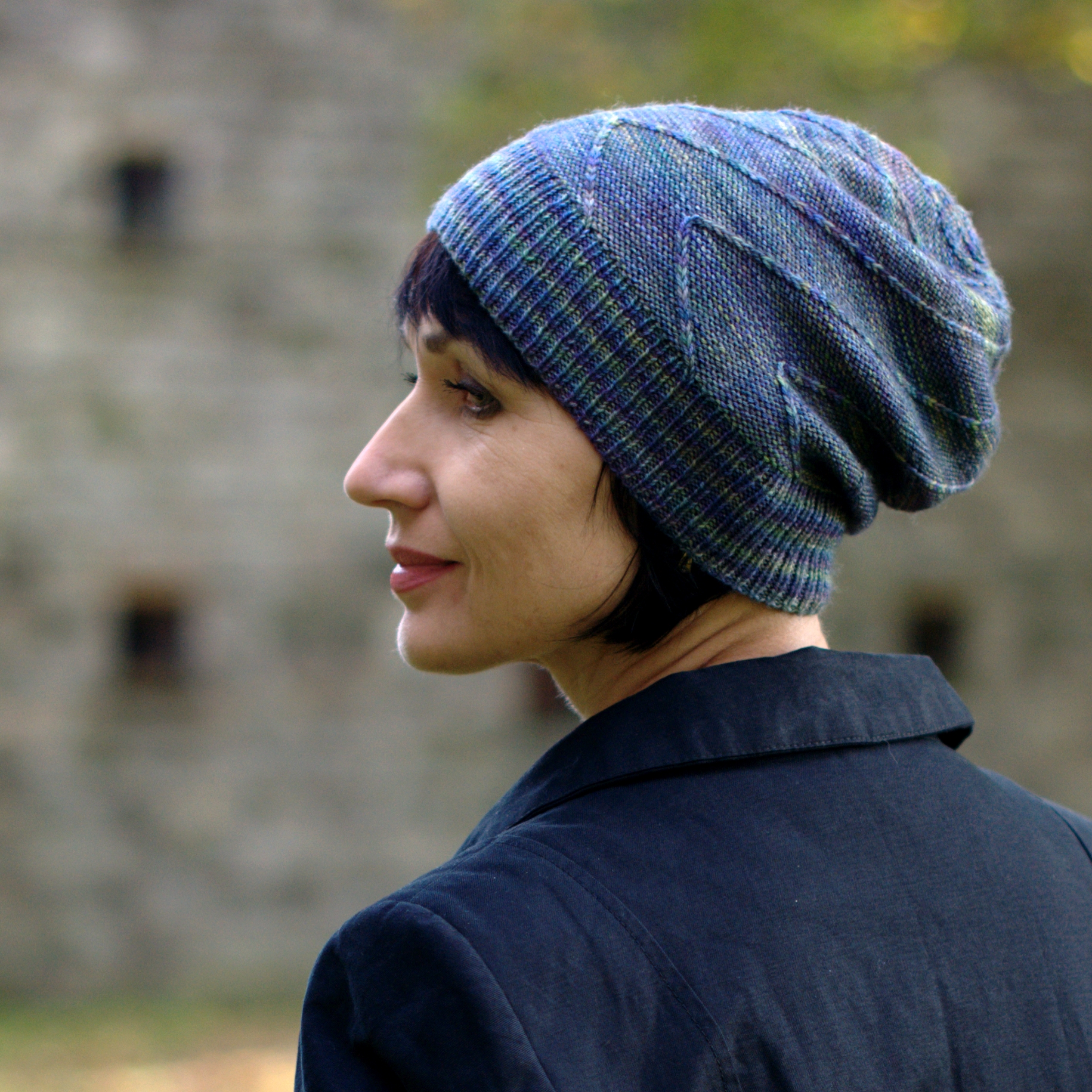 Rubbish Mojitos slouchy Hat knitting pattern