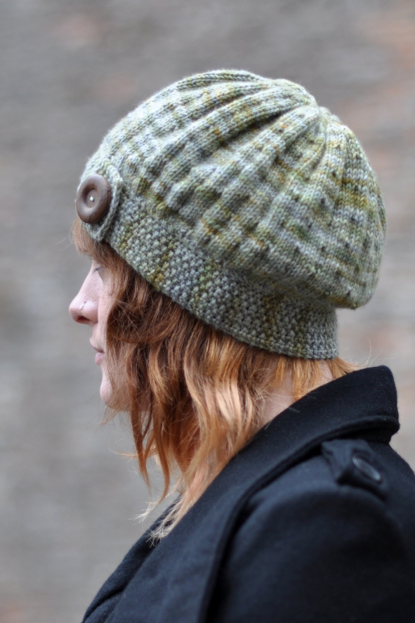 Ruislip vintage inspired cloche Hat knitting pattern