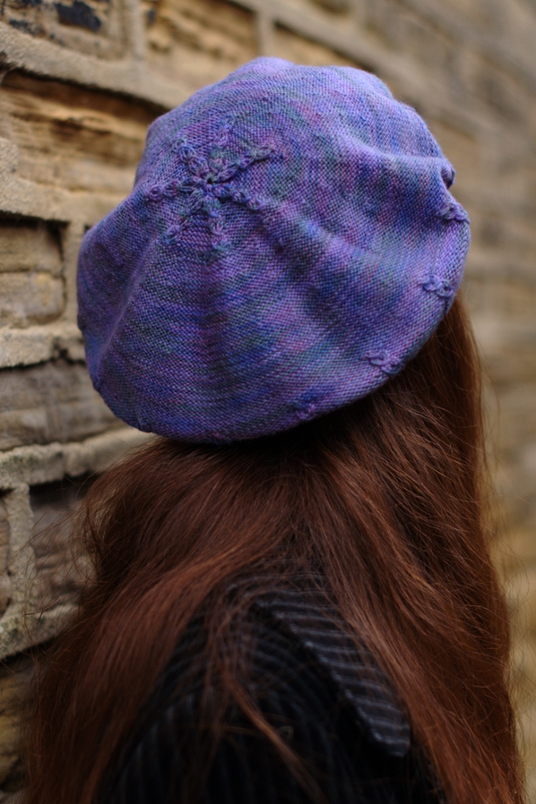 Sophora beret and slouchy Hat knitting pattern