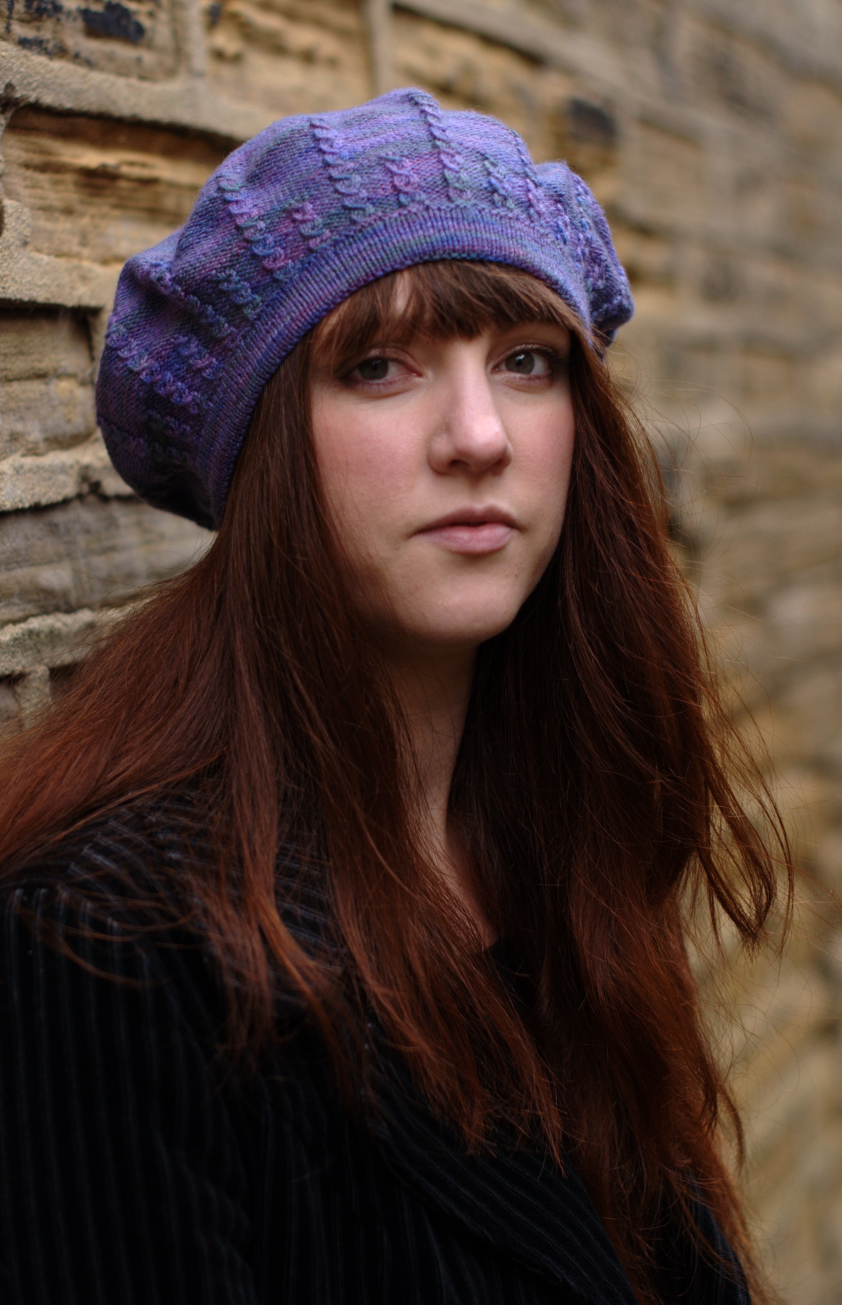 Sophora beret and slouchy Hat knitting pattern