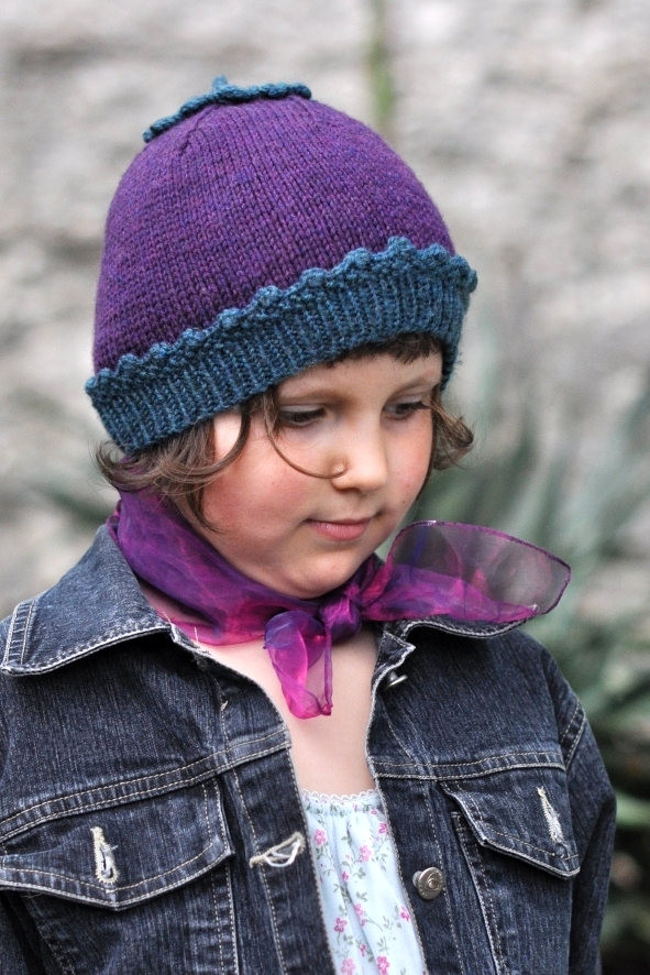 Sproutling beanie Hat knitting pattern for children