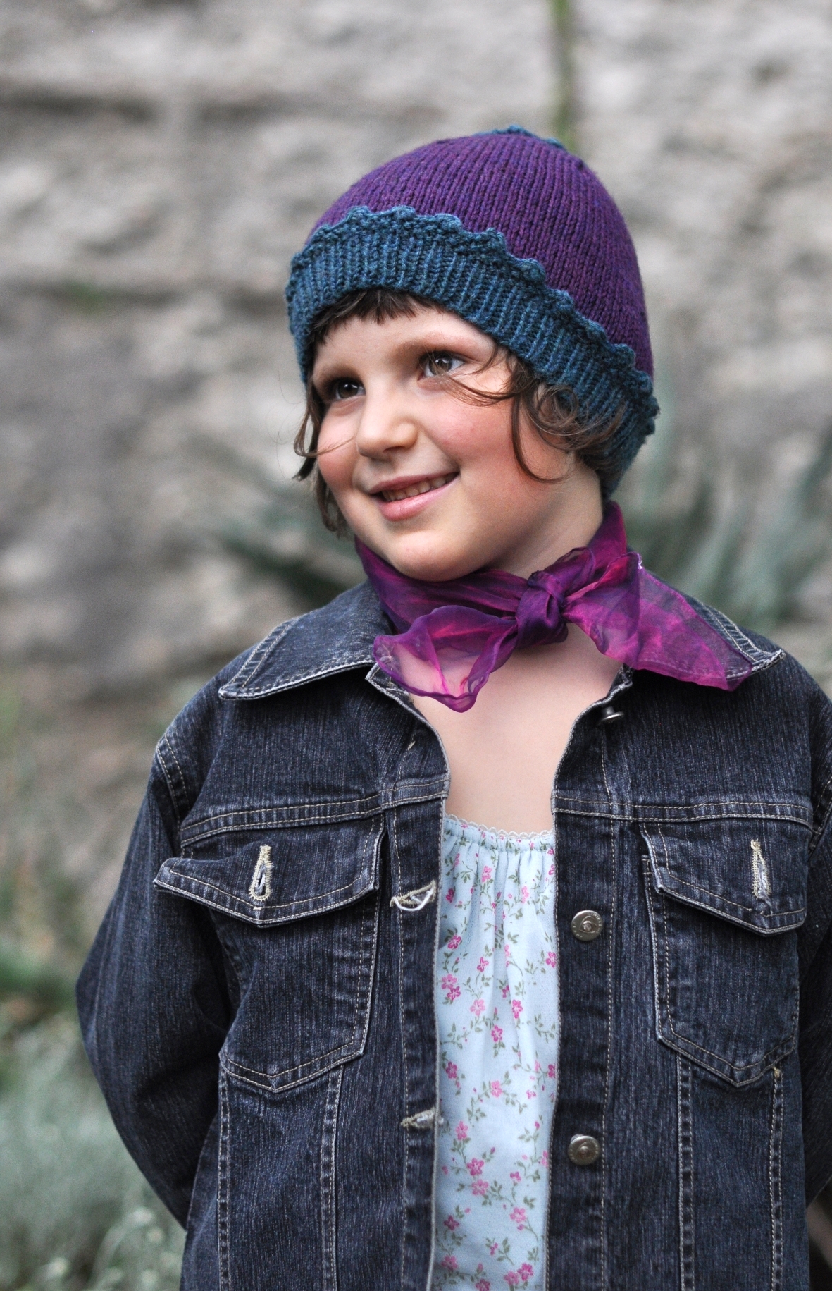 Sproutling cute beanie knitting pattern