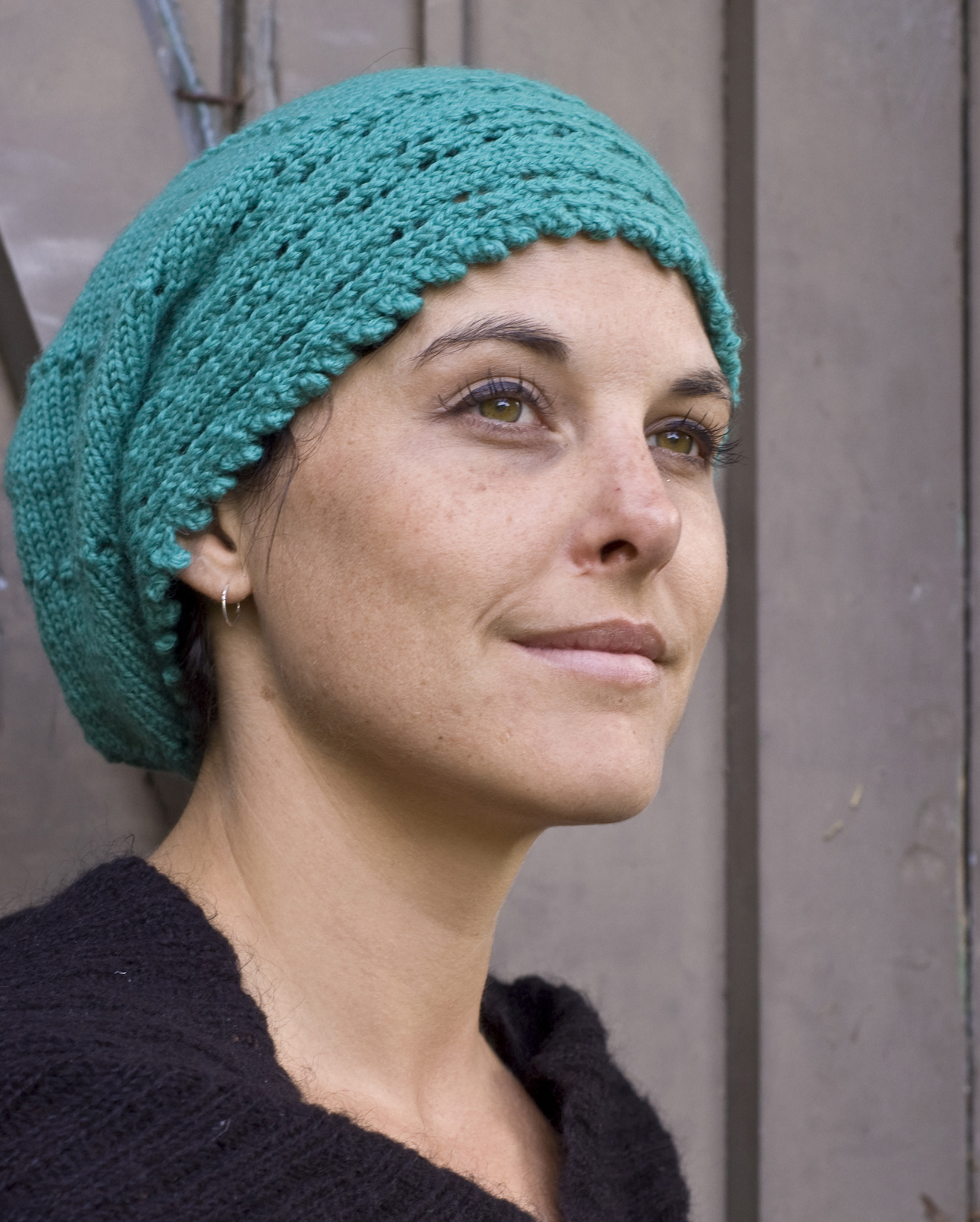 Windward sideways knit slouchy Hat pattern