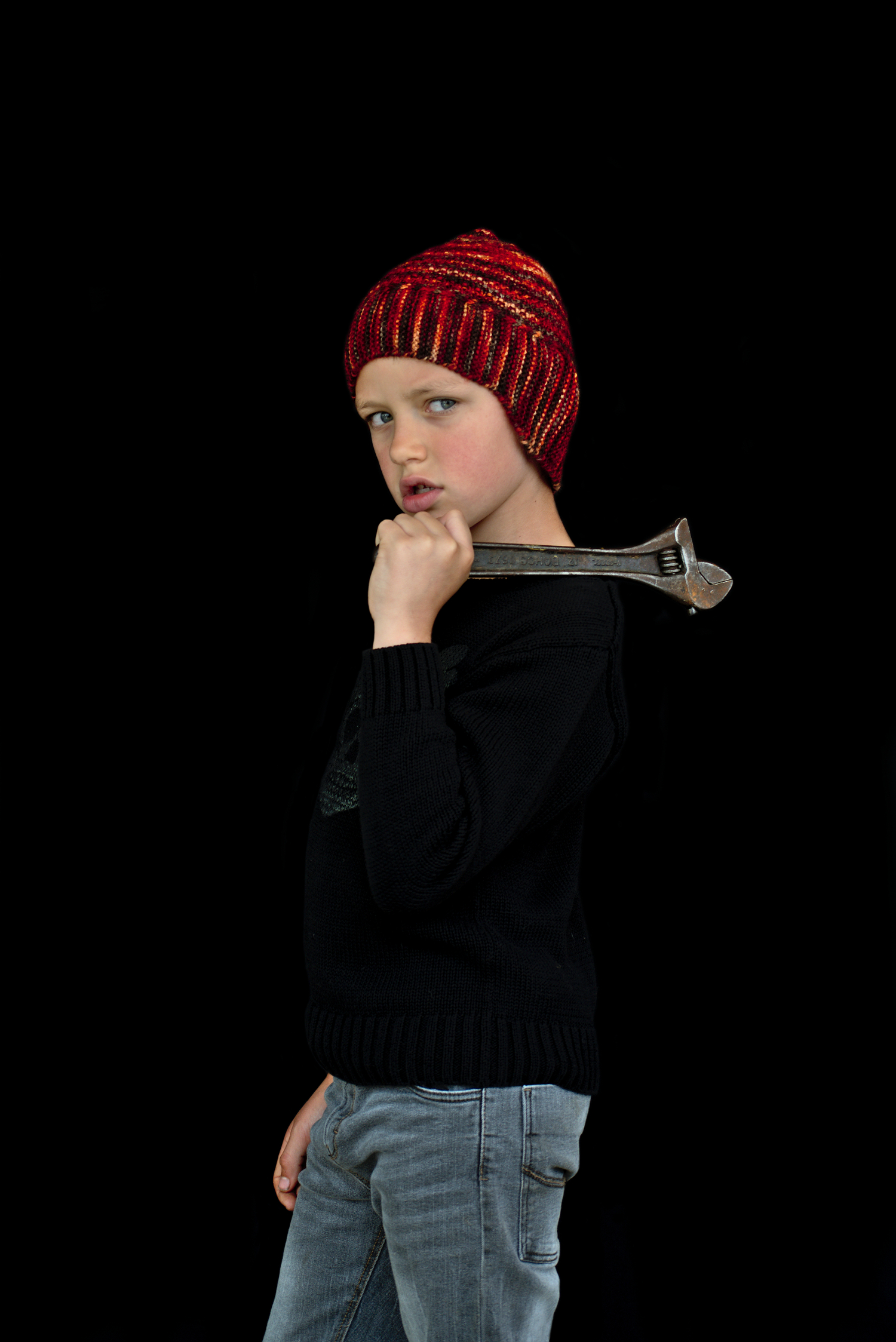 Swinton helmet Hat knitting pattern