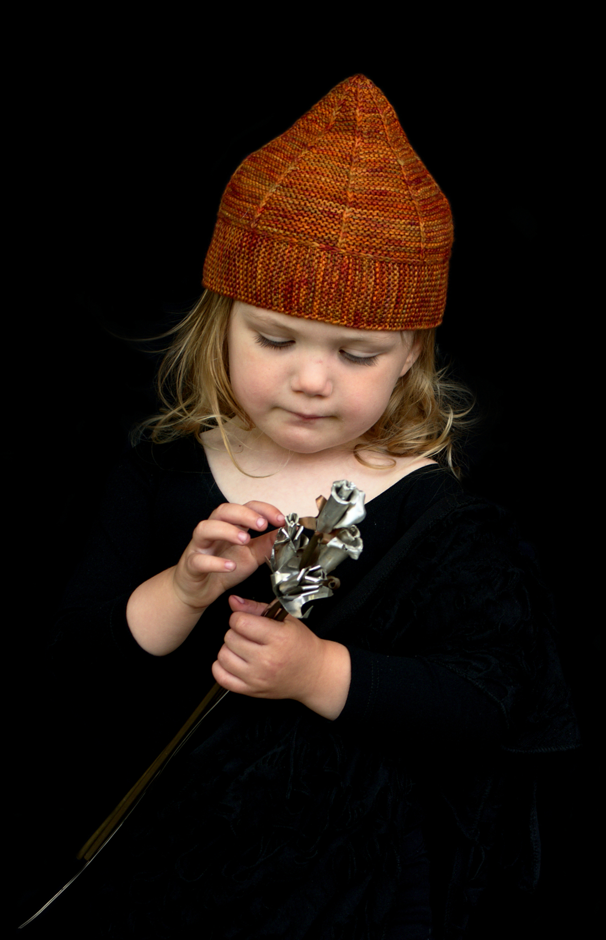 Hadleigh pixie Hat hand knitting pattern