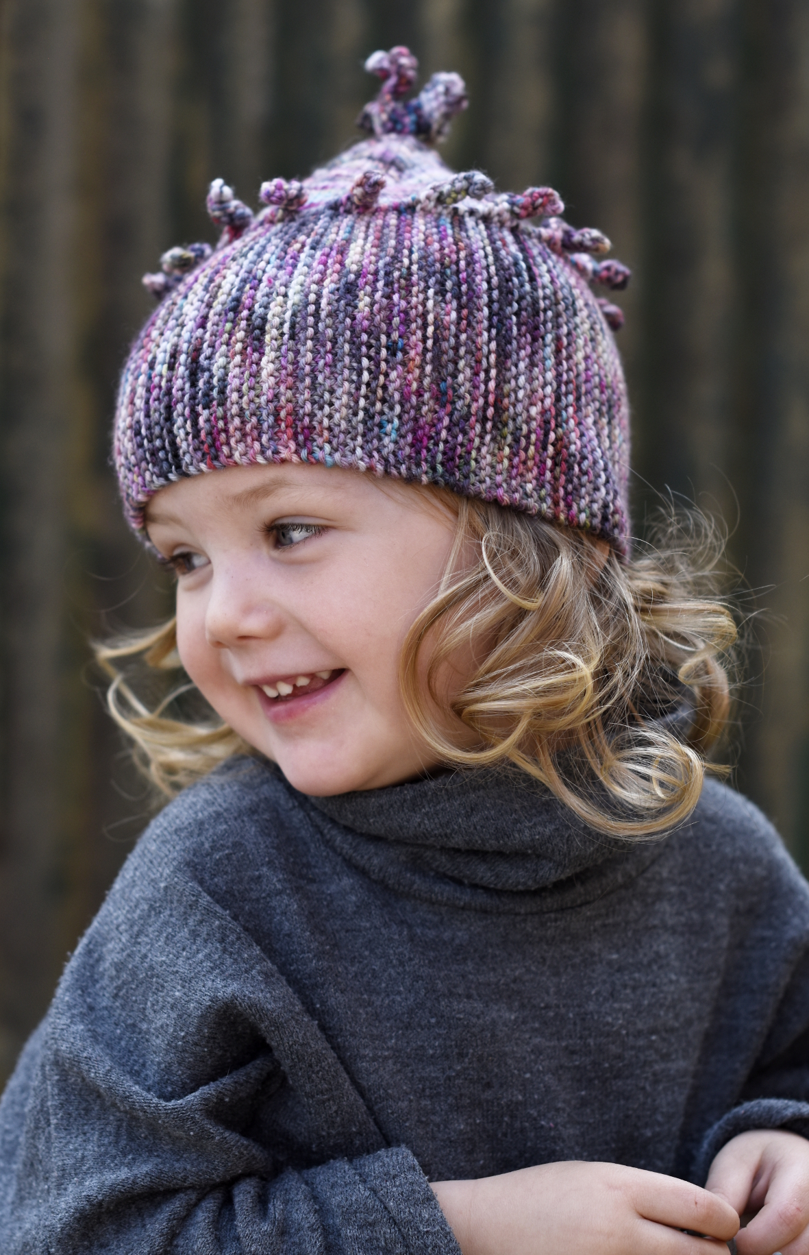 Chesser pixie Hat hand knitting pattern PDF
