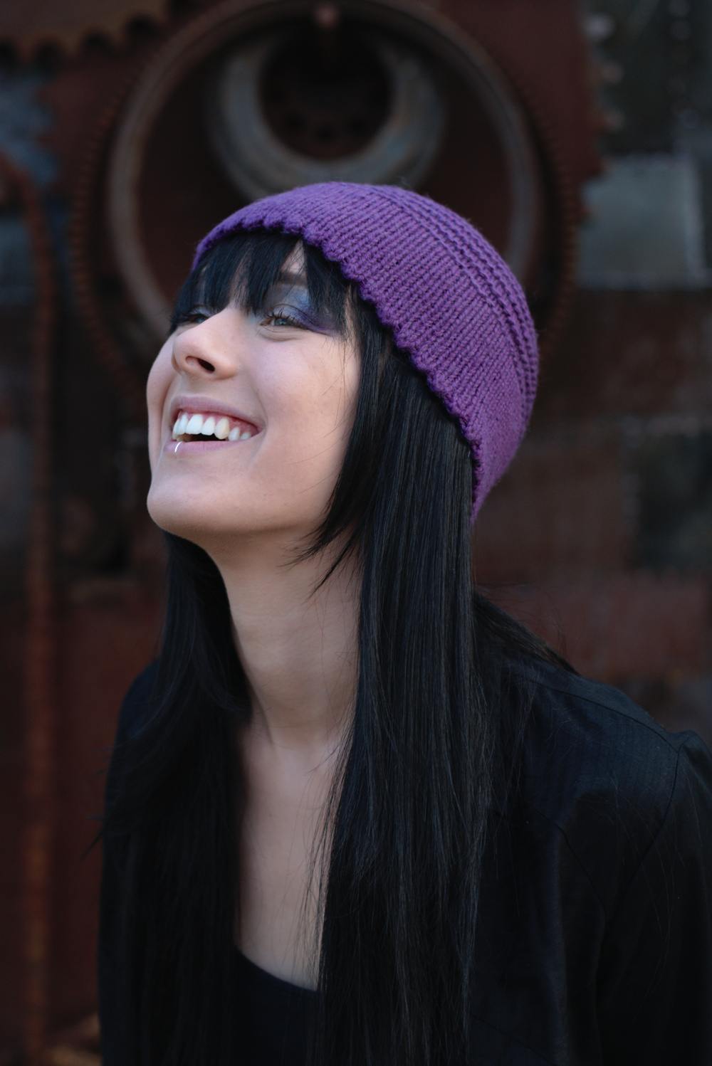 Ridgeway beret and beanie hand knitting pattern