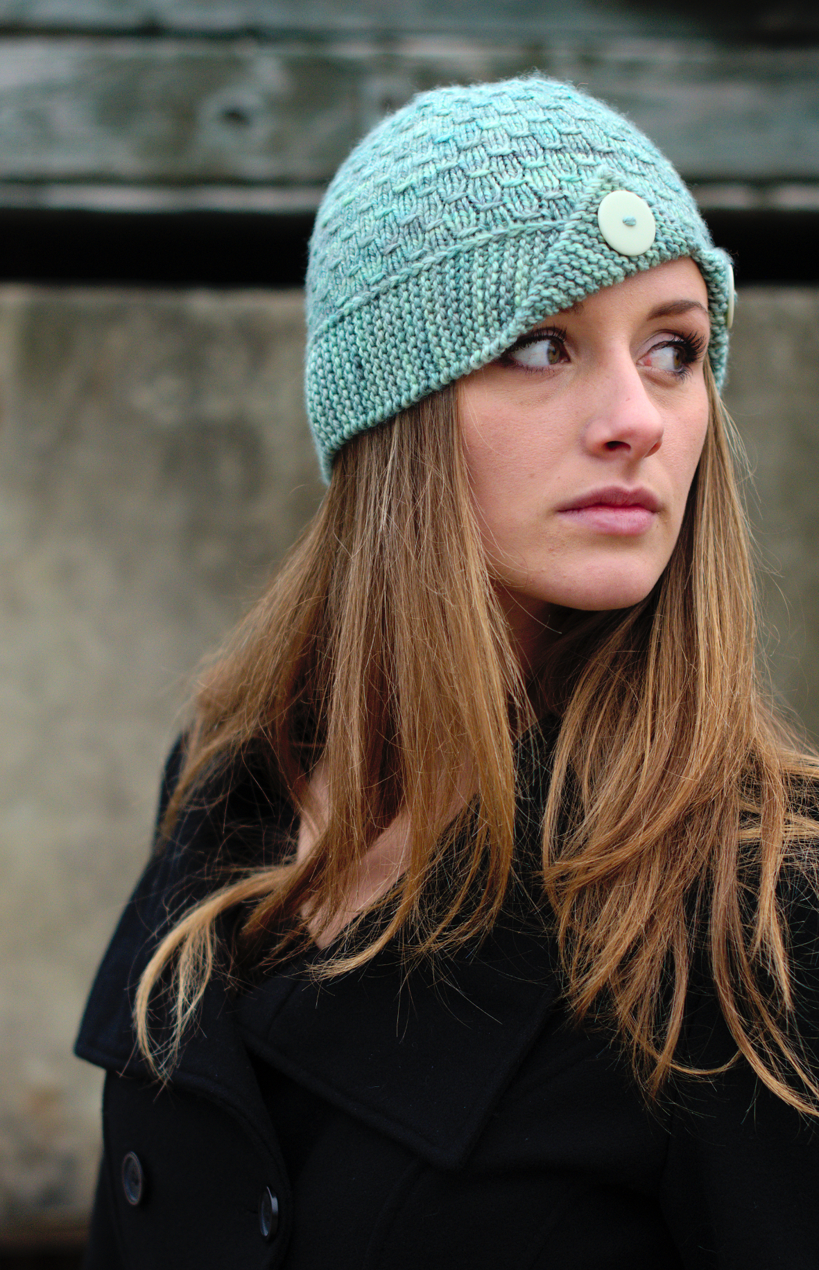 Campello hand knit cloche Hat knitting pattern