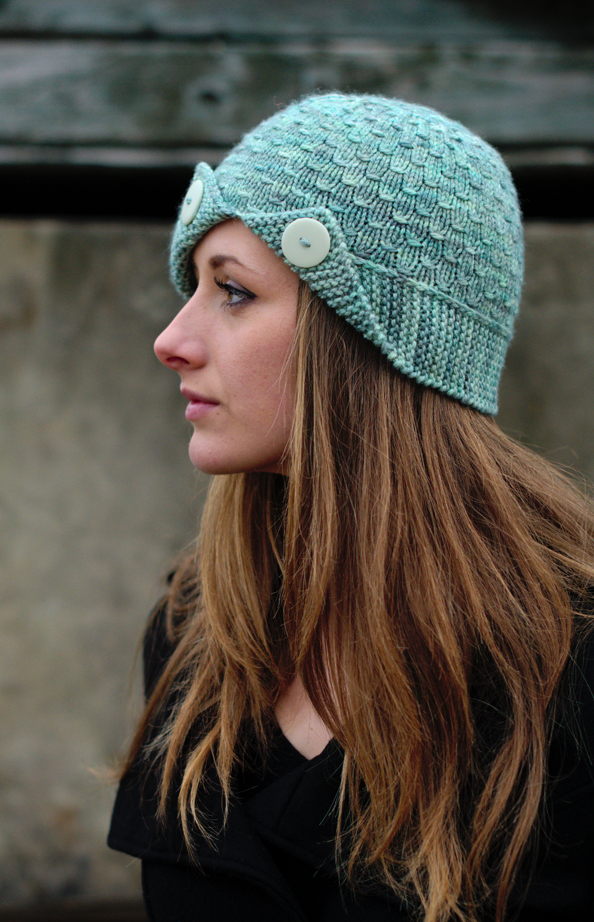 Campello hand knit cloche Hat knitting pattern