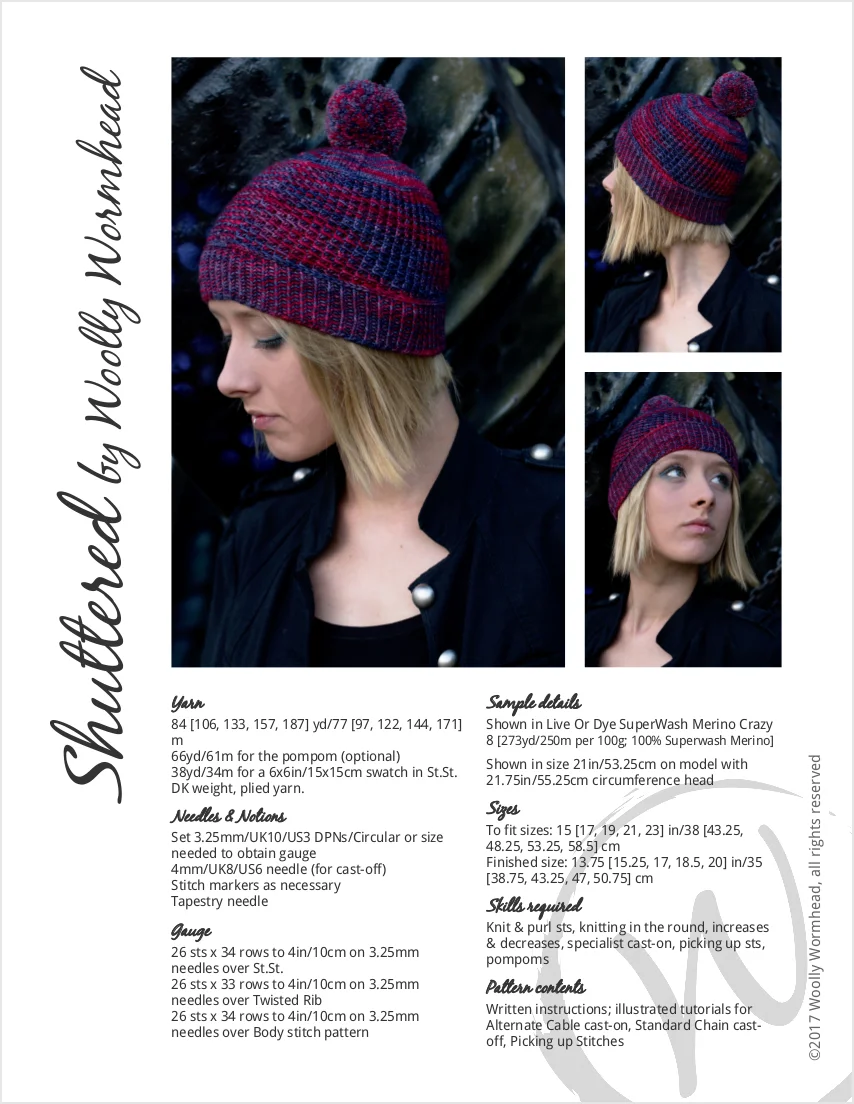 woolly wormhead patterns