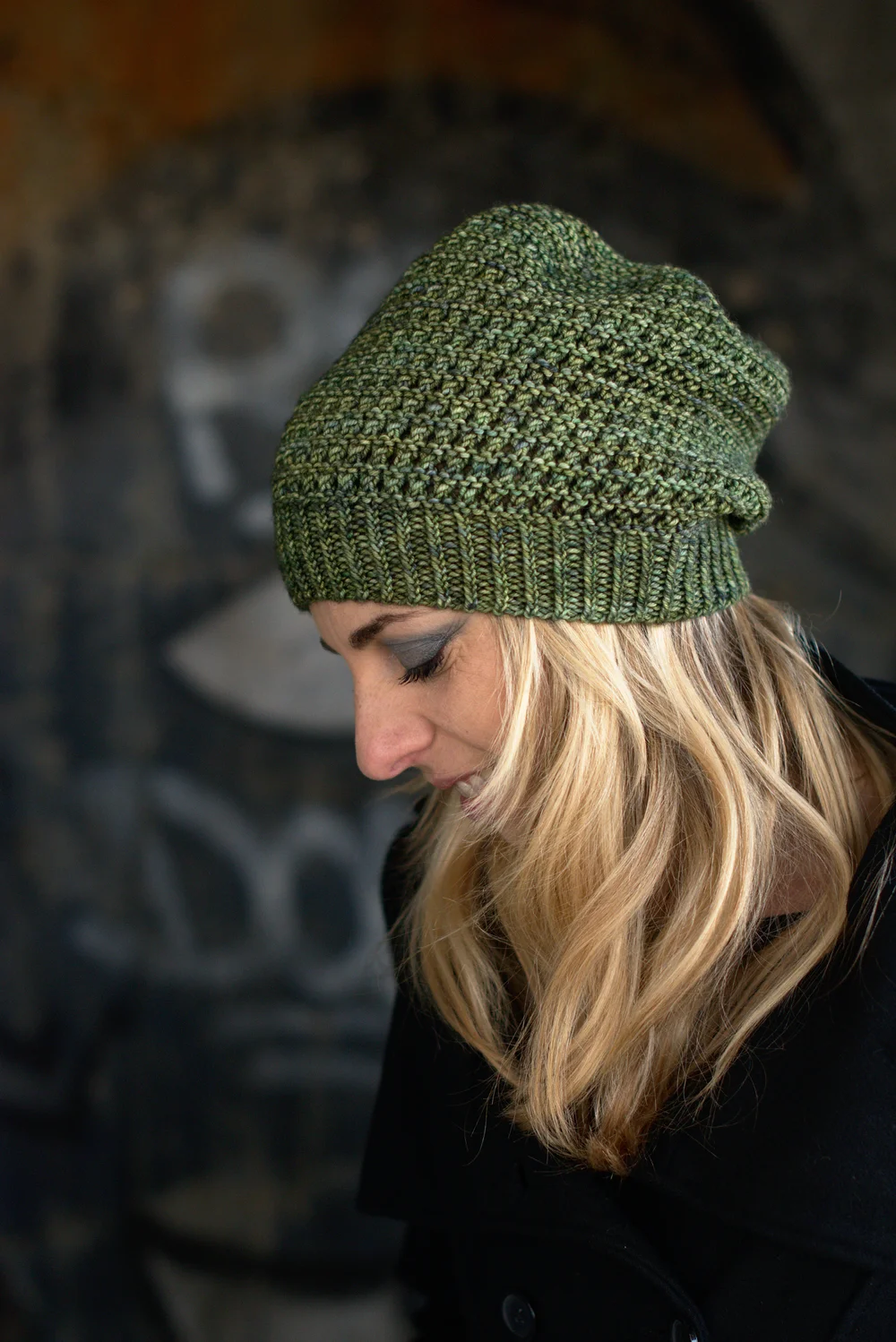 Bulky Waffle Hat Knit Patterns