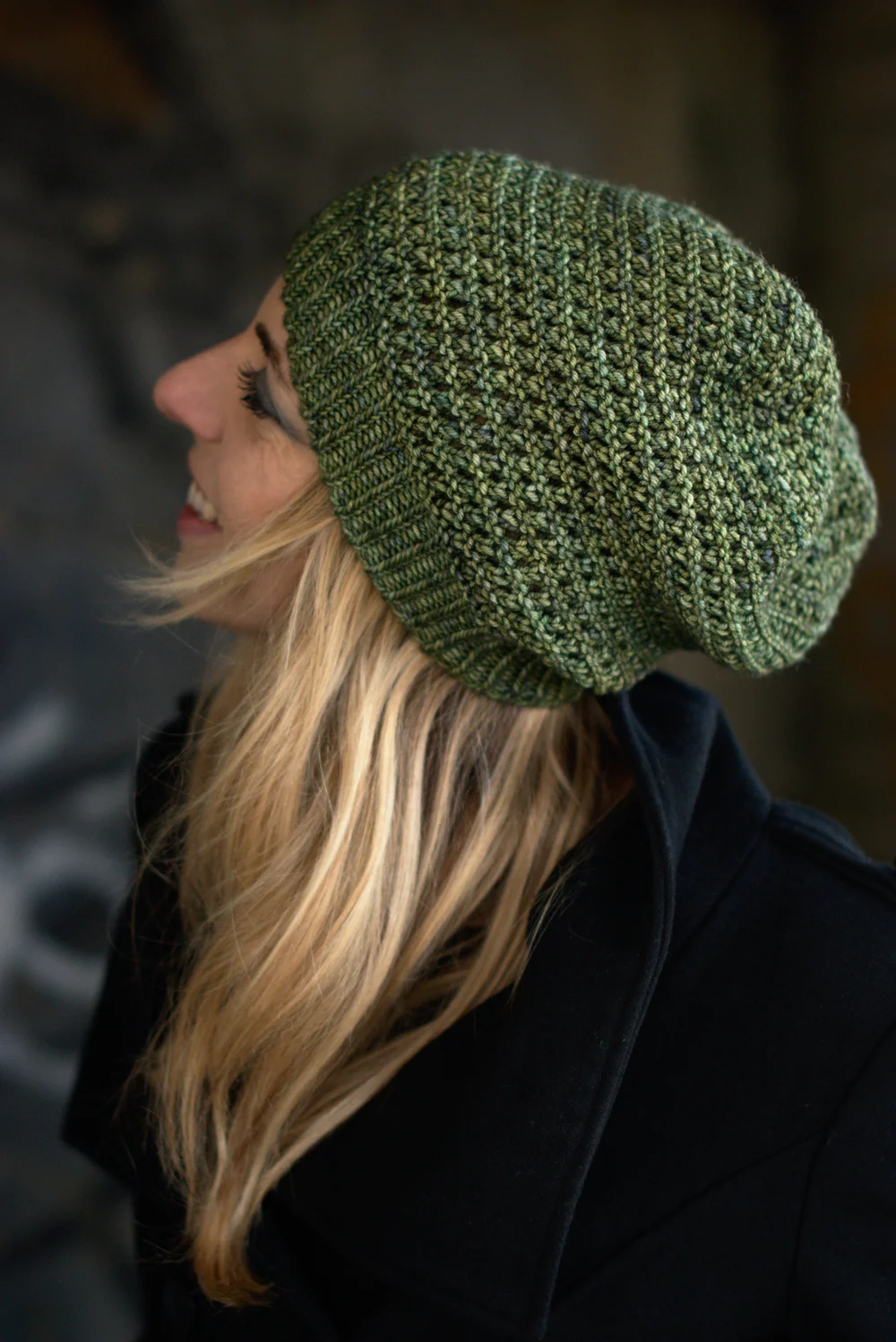 Bulky Waffle Hat Knit Patterns