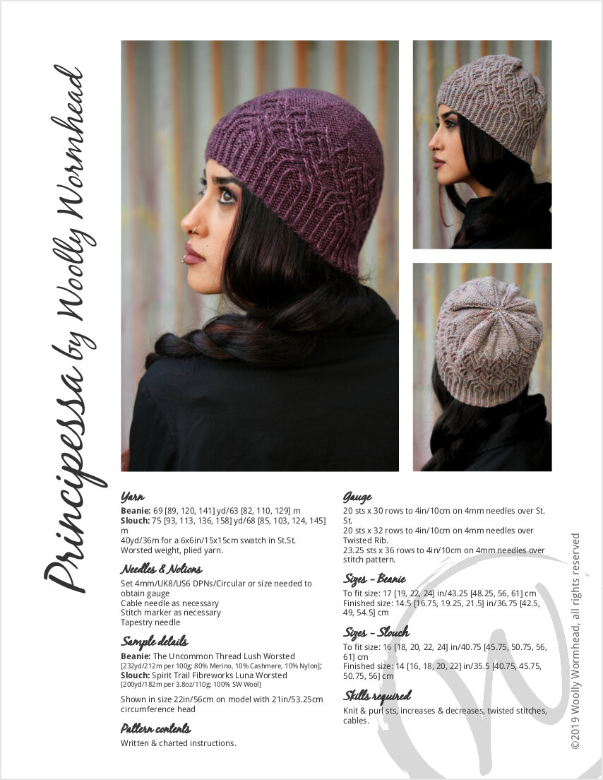 woolly wormhead patterns