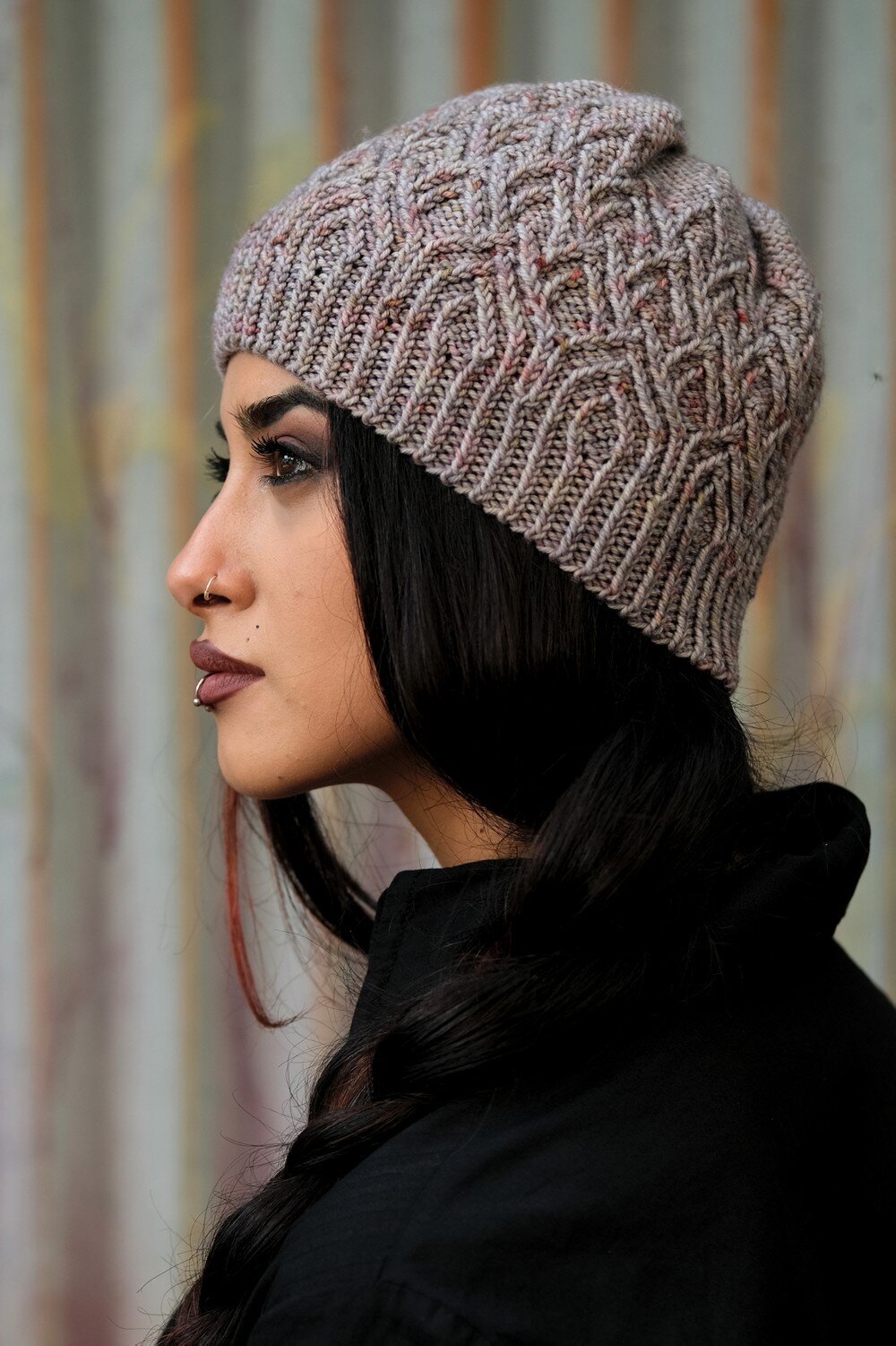 Principessa hand knitting pattern for worsted weight yarn