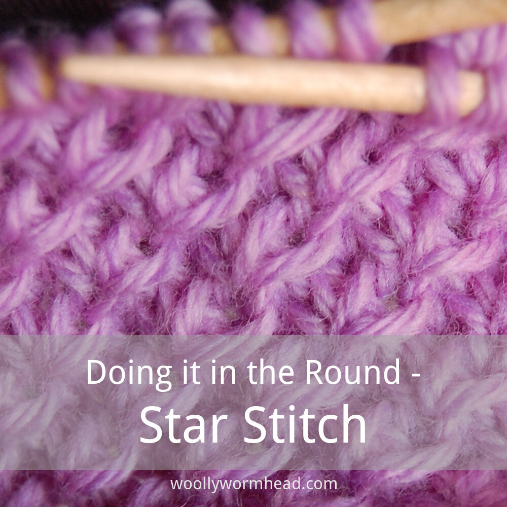 Doing it in the round — Woolly Wormhead