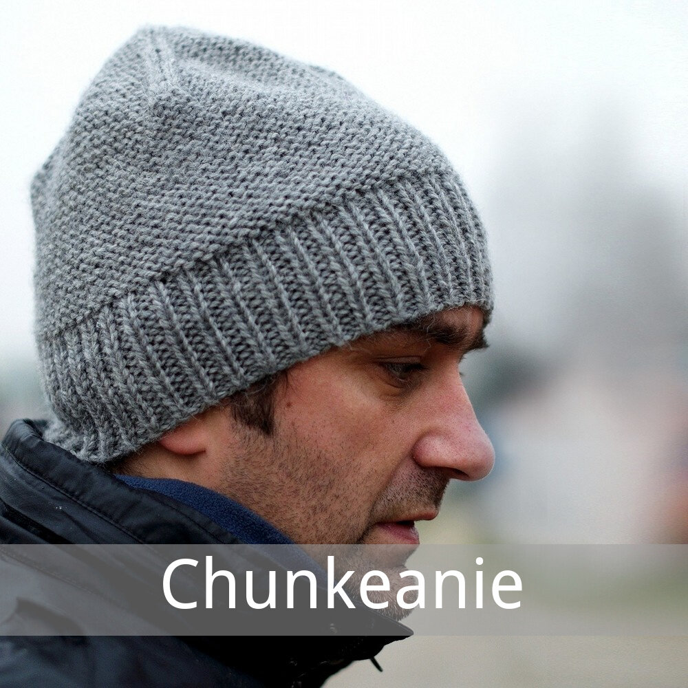 Chunkeanie free knitting pattern