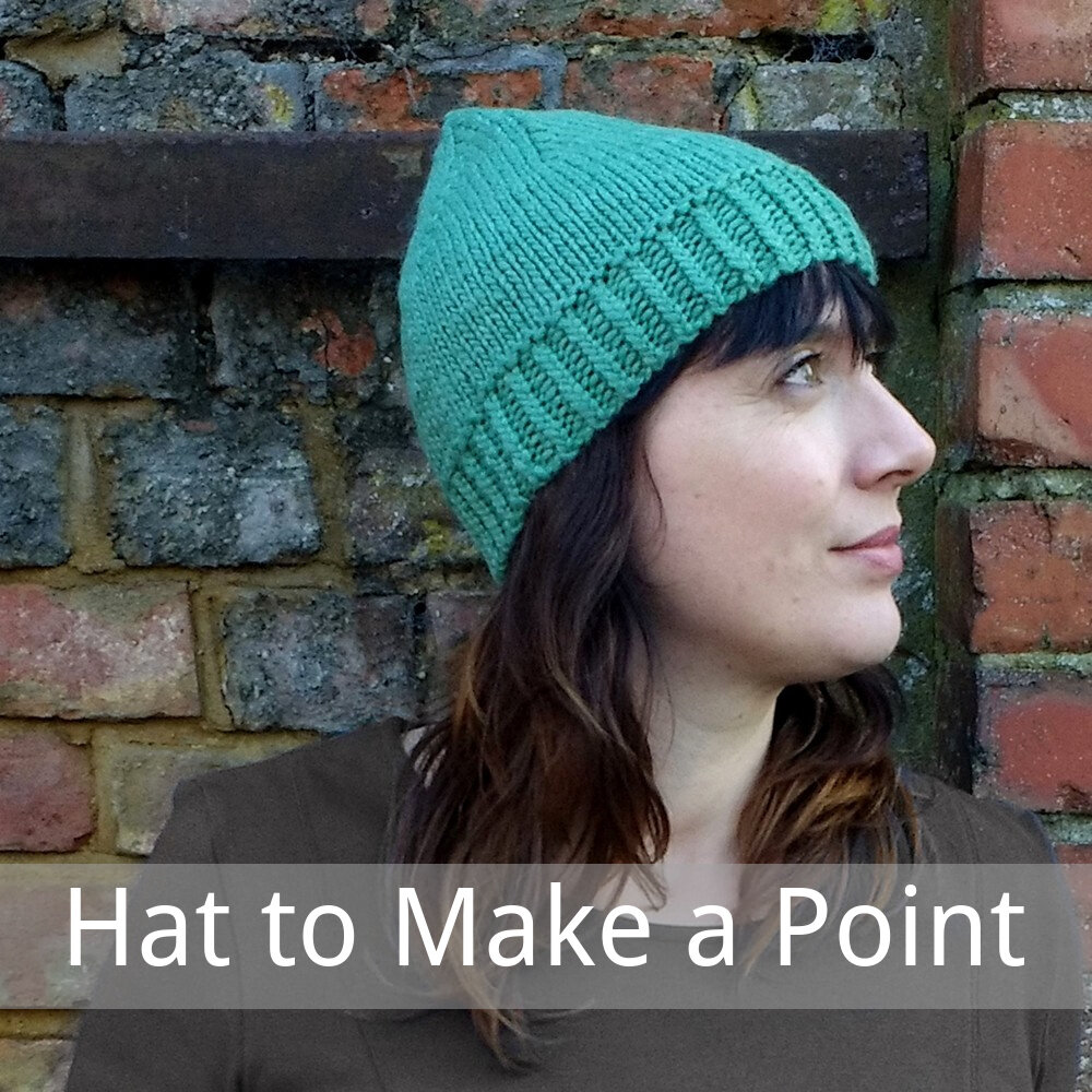 A Hat to Make a Point free knitting pattern