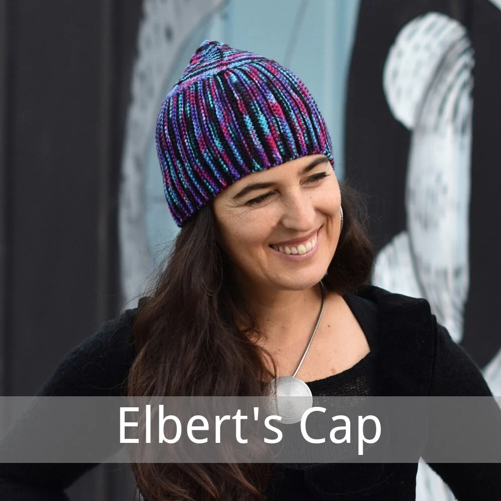 Elbert's cap free knitting pattern