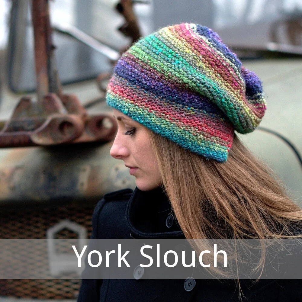 York Slouch free knitting pattern
