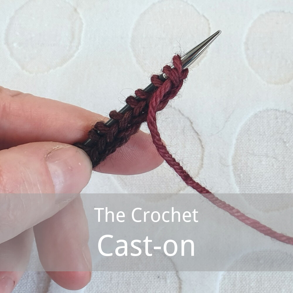 free tutorial for the crochet cast-on