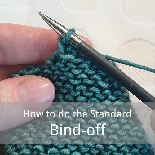 How to Cast Off When Knitting - Bind Off Knitting for Beginners Tutorial