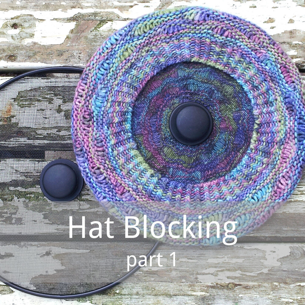 free Hat blocking tutorial, part 1