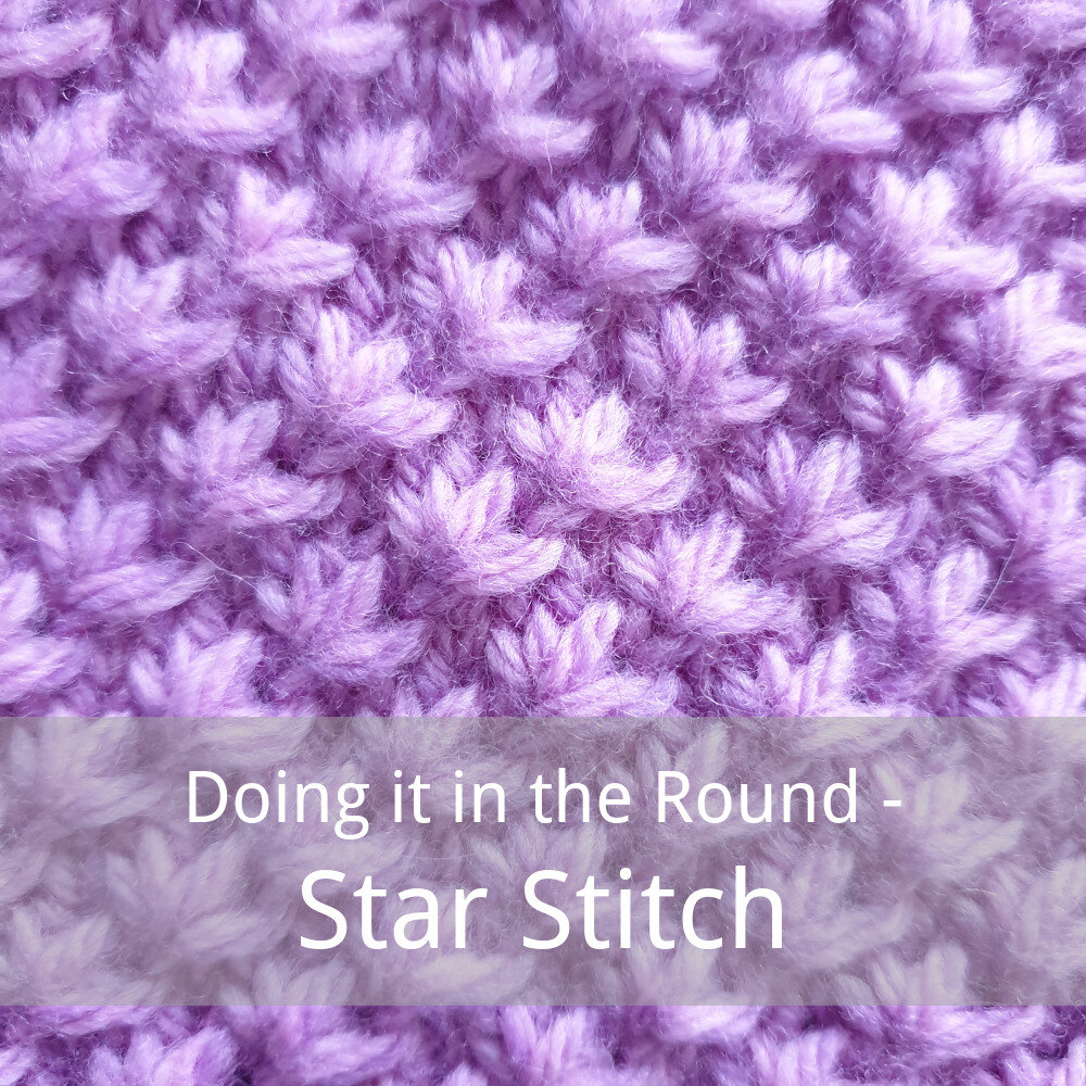 how to knit Start Stitch in the round