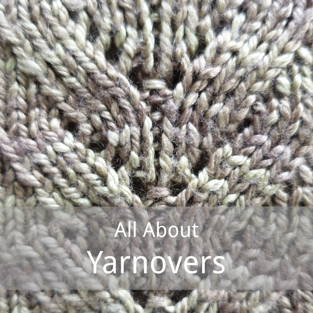 free tutorial all about yarnovers
