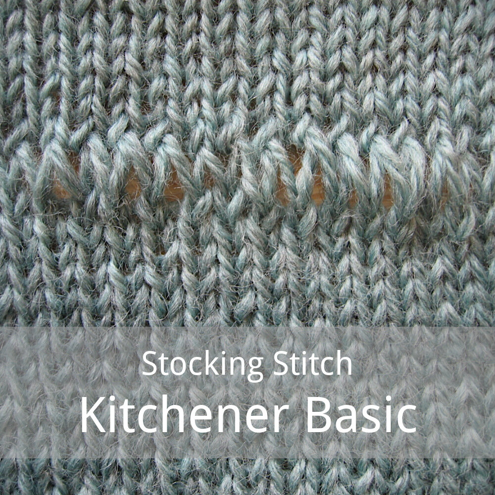 Kitchener Basic - Stocking Stitch grafting 