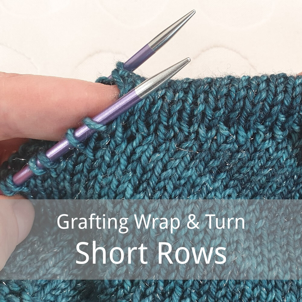 free tutorial for grafting wrap and turn short rows