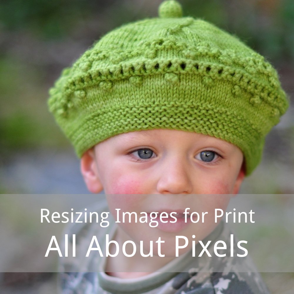 tutorial explaining how to resize images for optimal printing