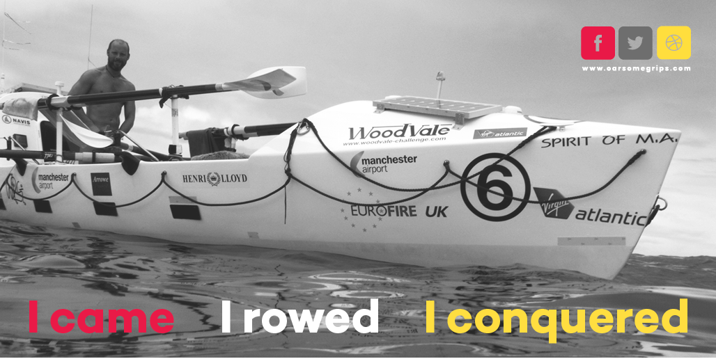 Oarsome Twitter Feed: I Conquered