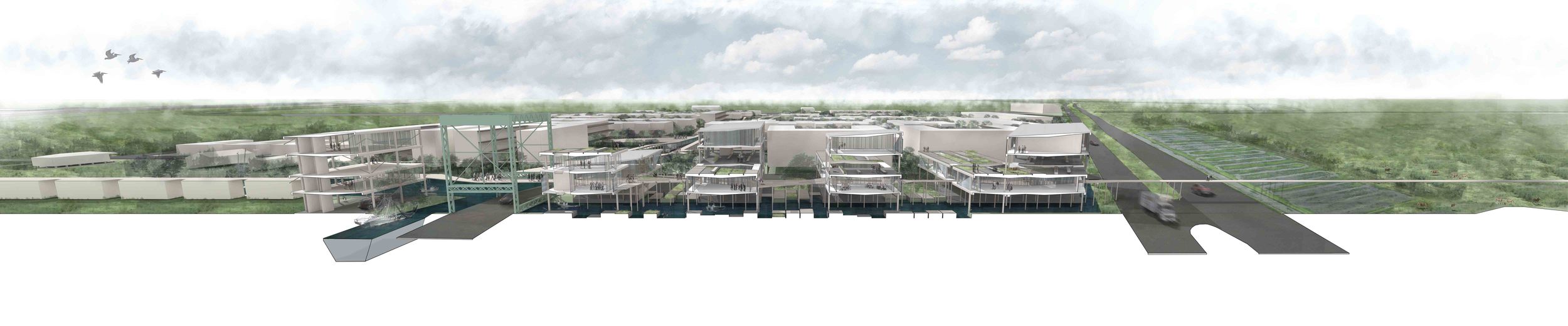 town center section