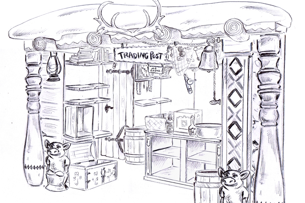 Store development, Disney Store, Frozen, Sven, Anna, Elsa, Christmas 2014, Sculpts, Props, VM, Retail Design, In-store Theming, Visual Merchandising, Shop Design,