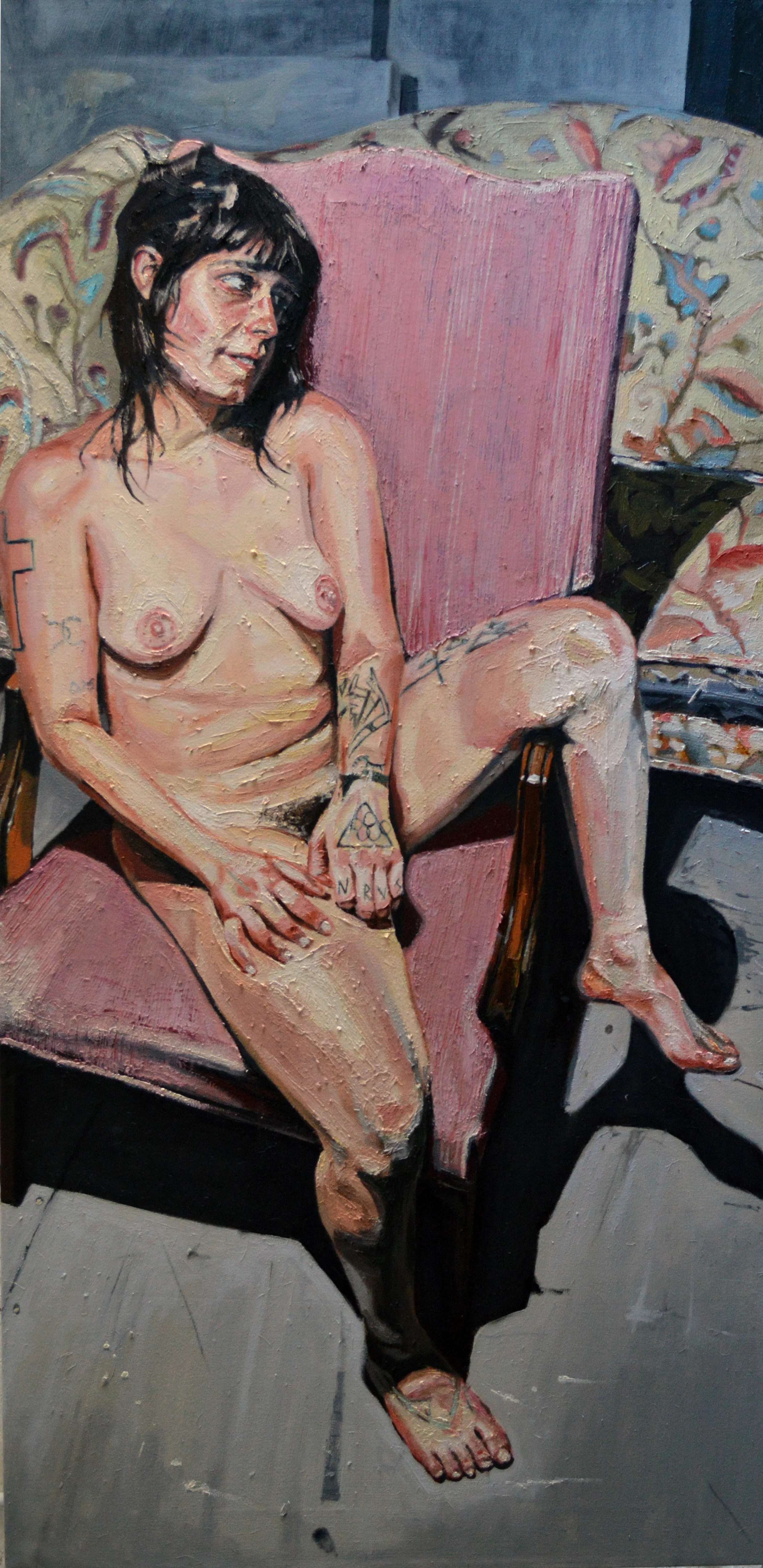 Anoushe in Plum Chair