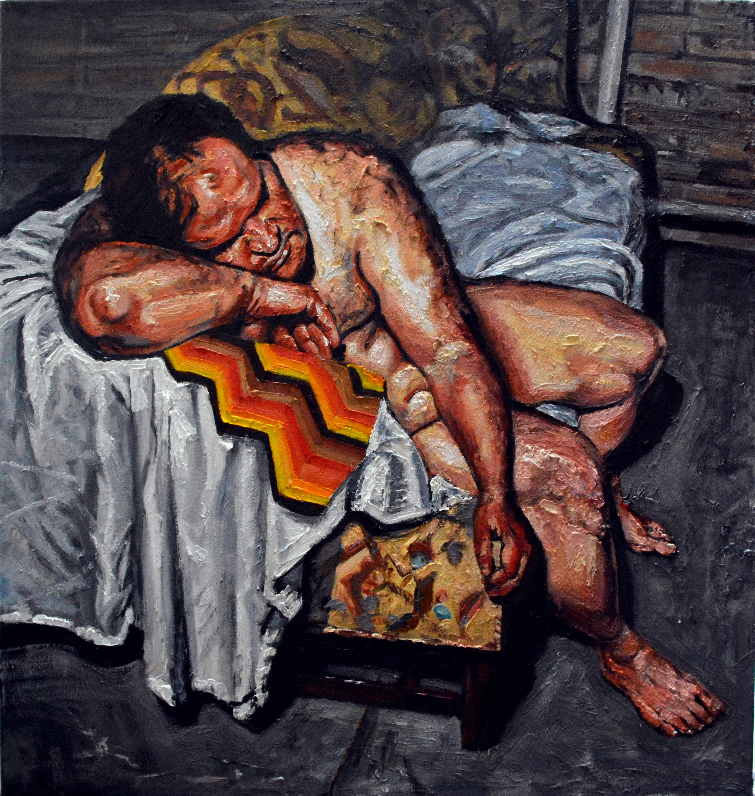 Man on a Sofa