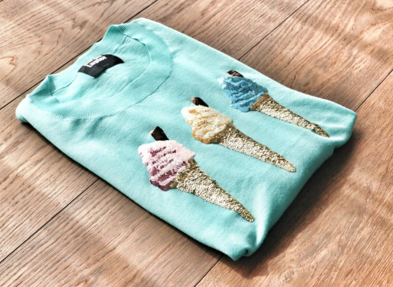 Ice Cream Sweater by Markus Lupfer .