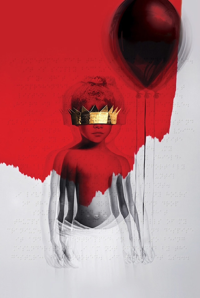 Rihanna 'ANTI' cover.