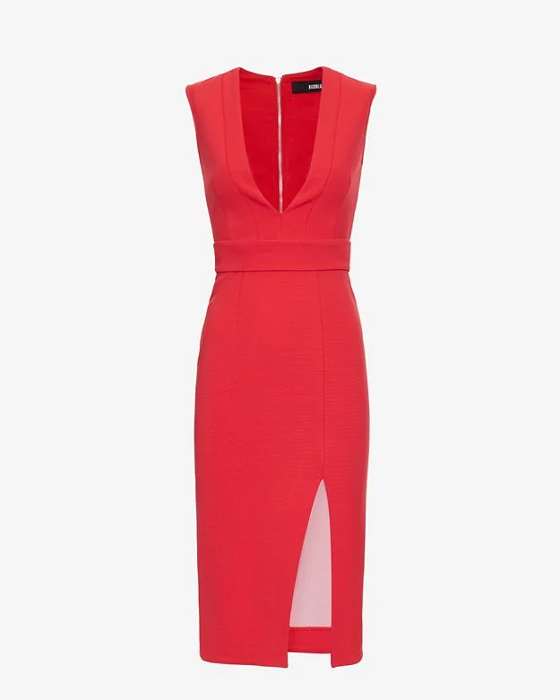 Nicholas V Neck Dress