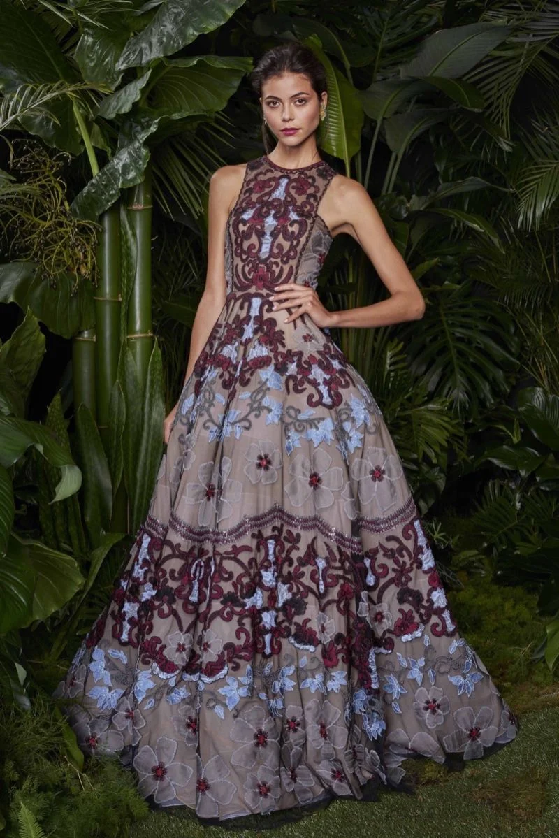 Sasha's Dress Designed by Naeem Khan 