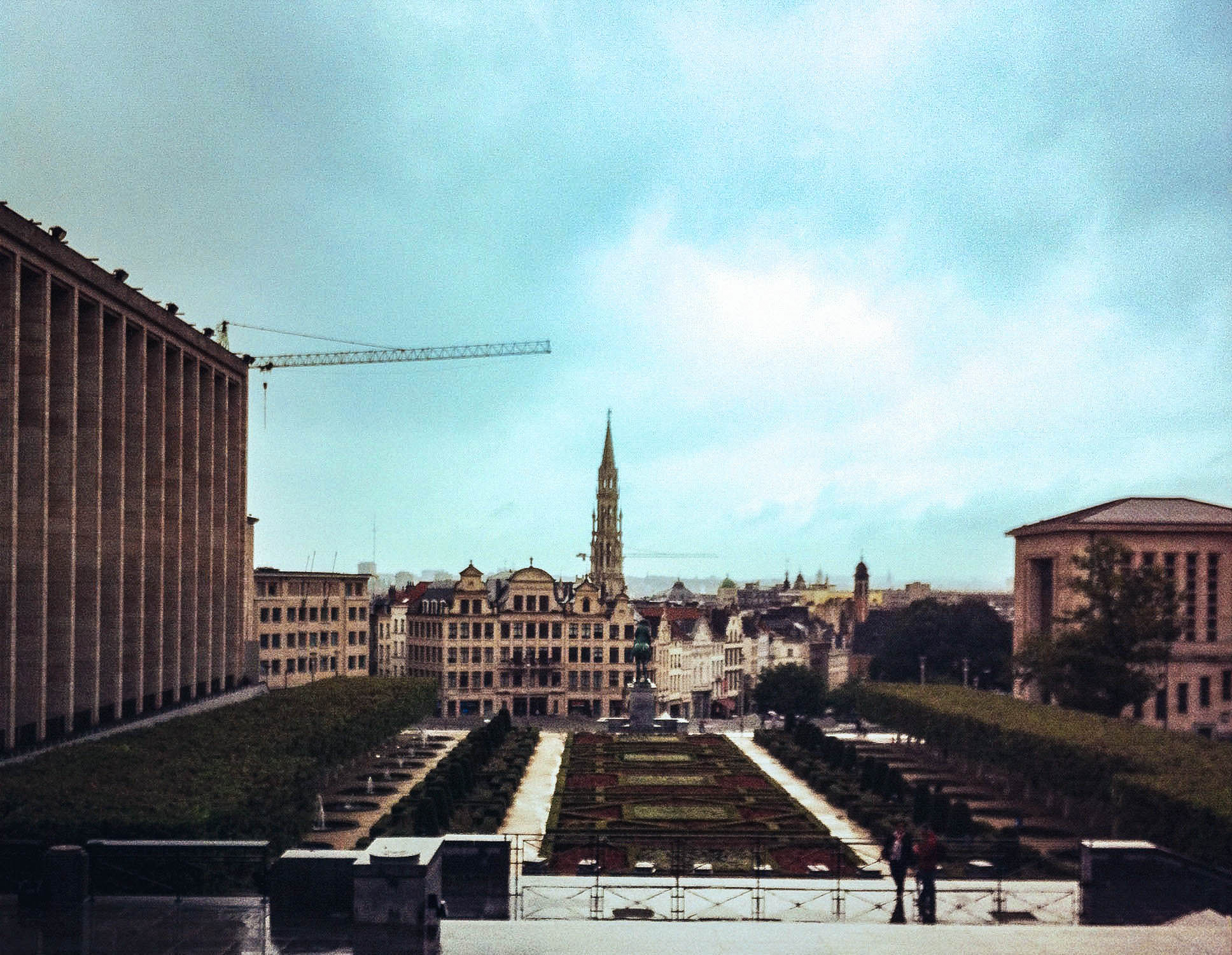 Mont de Arts Hillside Garden in Brussels by Nneya Richards