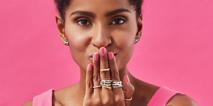 Pandora Stacked Ring Collection