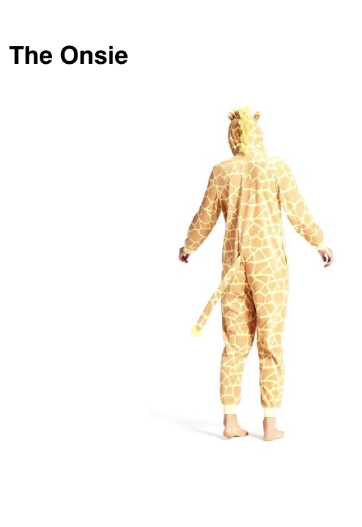 giraffe onesie, Target , $20