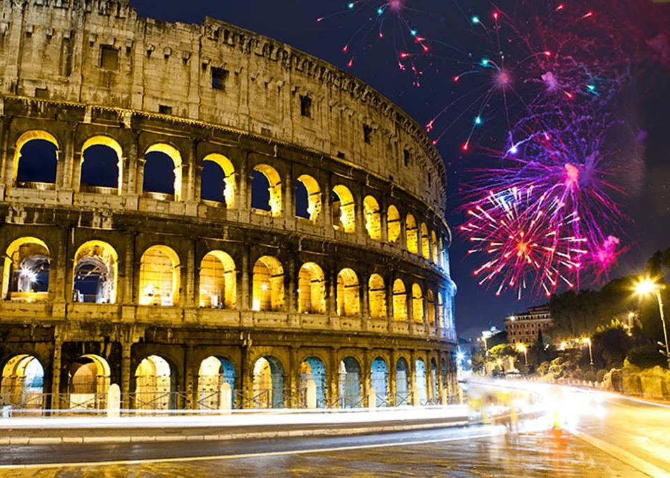 Rome is called the Eternal City because ancient Romans believed that no matter what happened to the world or how many empires came and collapsed, Rome would go on forever. I can think of few things better than ringing in another year in a city centuries old. Kind of puts things in perspective, huh?