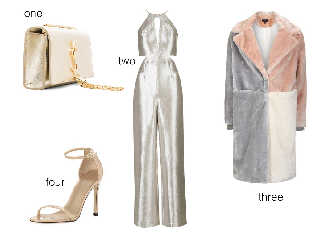 one. YSL , $1,790 | two. Topshop , $130 | three. Topshop , $210 | four. Stuart Weitzman , $398